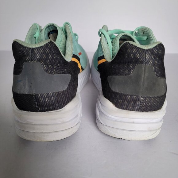 Hoka One One Unisex Rocket X Eggshell Blue-Black Running Shoes. Size 12.5 - Picture 6 of 10